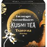 Kusmi Tea Tsarevna Organic Черен чай био, в муселинови торбички, лимитирана серия, 20 бр (21303A1120)