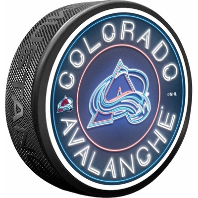 Mustang Puk Colorado Avalanche NHL Neon