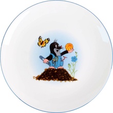Porcelánový jídelní talíř THUN 21cm krtek MIX motivů