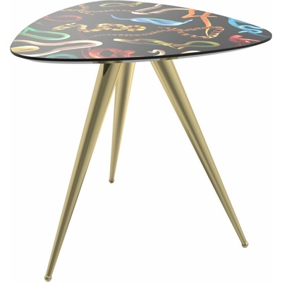 Seletti Toiletpaper Snakes 57 x 48 cm čierna
