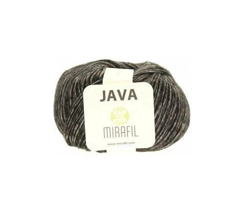 Mirafil Příze Java 002 - černá melange