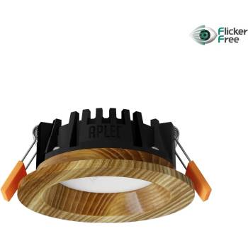 APLED - LED Лампа RONDO WOODLINE LED/3W/230V 4000K Ø 9 см пепел масивнo дървo (AP0187)