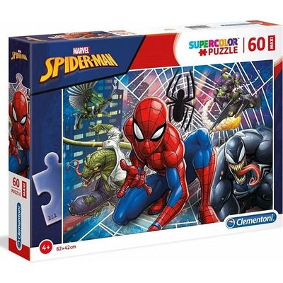 Clementoni Maxi Super Barva Spider-Man 60 dílků