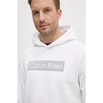 Calvin Klein Суичър Calvin Klein в бяло с качулка с принт K10K113552 (K10K113552)