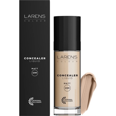 Larens colour liquid Foundation matt medium 02 matujúci make-up 30 ml