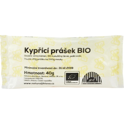 Natural Kypřící prášek bez fosfátů BIO 40 g – Zbozi.Blesk.cz