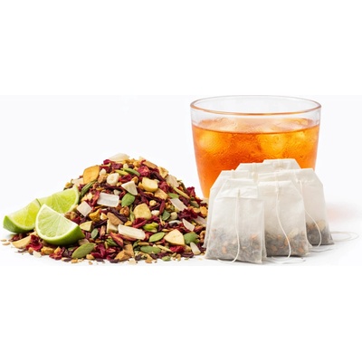 QuickTea Tropické léto ovocný cold brew čaj sáčkový čaj 18 ks