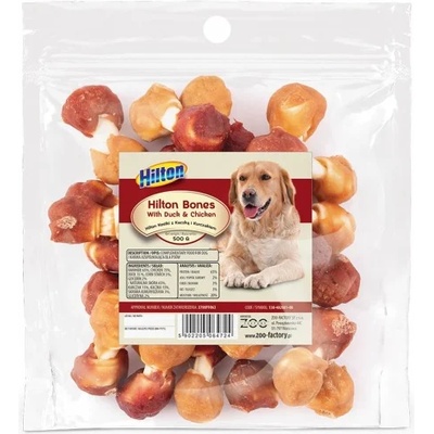 Hilton - лакомство за куче - гиричка с патешко и пилешко месо - 500 гр, Полша 138-402081-00