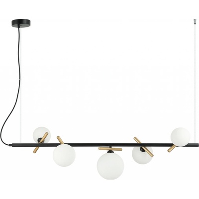 Italux PND-5622-5-BK-W