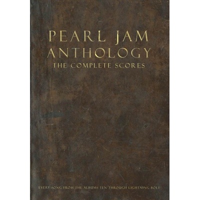Pearl Jam Anthology The Complete Scores noty pre gitaru