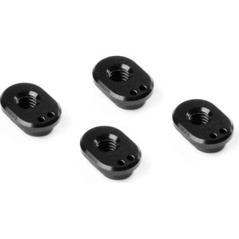 Xray X4 ALU CASTER BUSHING FRONT 4° / REAR 1.5°/4.5° 2 DOTS 4