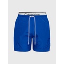 Calvin Klein Tréningové šortky Performance 00GMS4S845 modrá