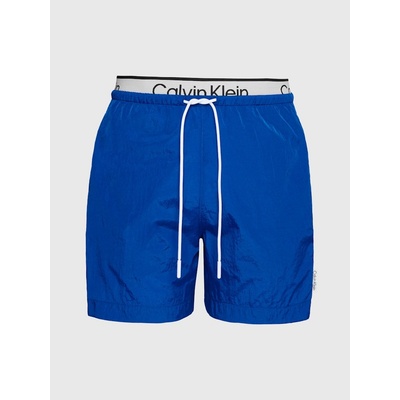 Calvin Klein Tréningové šortky Performance 00GMS4S845 modrá