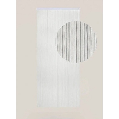 Záves na dvere Cyprus biela 90x210 cm