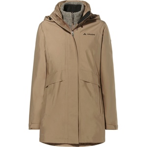Vaude Дамско 3-в-1 яке Vaude Women's Idris 3In1 Parka IV 3-in-1 jacket - Oat - размер 40 (EU) (104-7033-0514)
