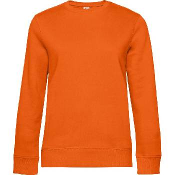 B&C Collection B&C QUEEN CREW NECK / Дамски суитшърт - оранжев M (01W01Qx3702)