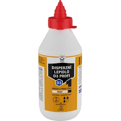 BULDOK Disperzní lepidlo D3 PROFI 1 kg