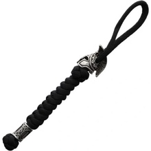 Přívěsek na klíče WARAGOD Paracord Spartan Nénar černý