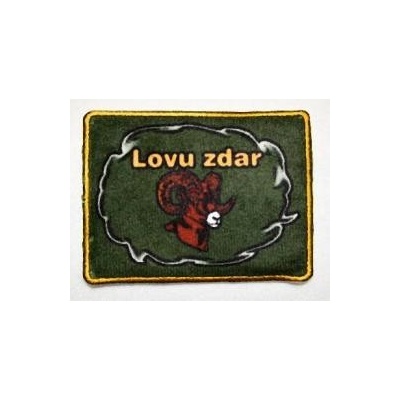 Nášivka LOVU ZDAR - rôzne motívy - Motivy muflon