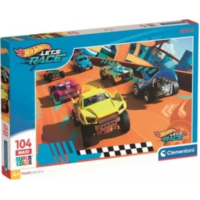 Clementoni Hot Wheels MAXI 104 dielov