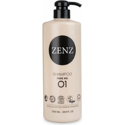 ZENZ Organic Pure No. 01 hydratačný šampón bez parfumácie 1000 ml
