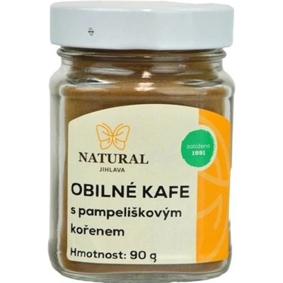 Natural Obilné kafe s pampeliškovým kořenem 90 g – Zboží Dáma