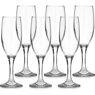 LAV Pohár Misket skleněný na šampaňské 50x193 mm 6 x 190 ml