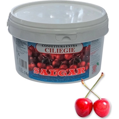 Salgar Džem extra 45% termostabilní třešeň s kusy 3 kg
