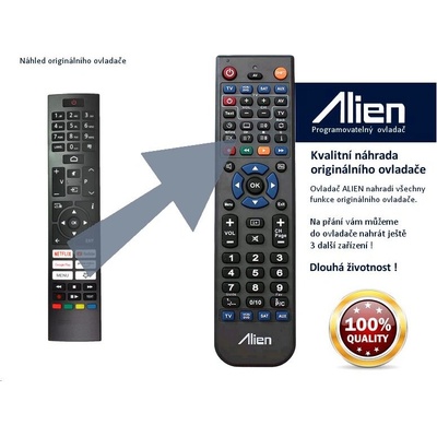 Diaľkový ovládač Alien JVC RM-C3607