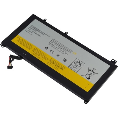 Lenovo Lenovo, 4 клетки, 7.4V, 52Wh, Заместител (L12M4P62)