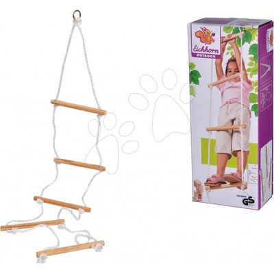 Bigjigs Toys dřevěný provazový žebřík