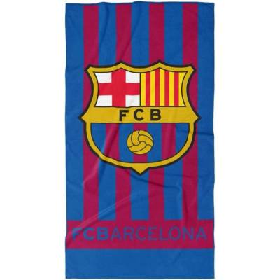Carbotex futbalová osuška FC Barcelona Vertical 70 x 140 cm