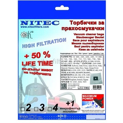 NITEC Торбички за прахосмукачки НИТЕК, код Т804
