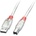 Lindy Кабел Lindy, от USB-A(m) към USB-B(m), 2m, прозрачен (41753)