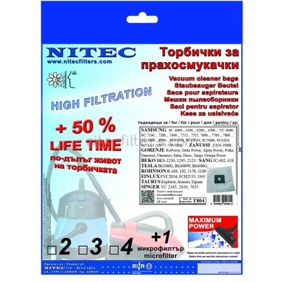 NITEC Торбички за прахосмукачки НИТЕК, код Т805