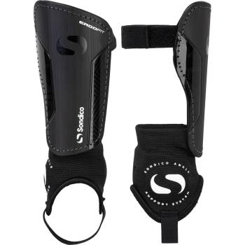 Sondico Футболни кори Sondico Comfort Sondico Ankle Shinguards - Black/White