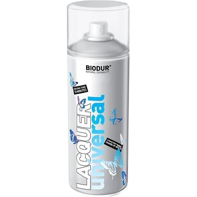 Biodur lak bezbarvý lesklý spej 400 ml