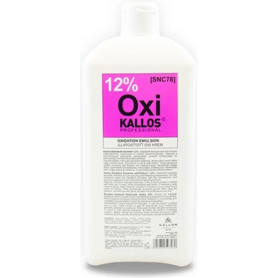 Kallos OXI krémový oxidant parfumovaný 12% 1000 ml
