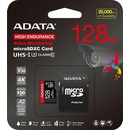 Adata MicroSDXC 128GB High Endurance AUSDX128GUI3V30SHA2-RA1