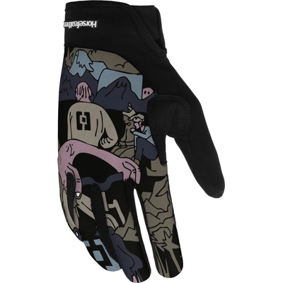 Horsefeathers Велосипедни ръкавици Digger - doodle Horsefeathers | Cheren | МЪЖЕ | L