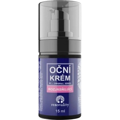 Renovality rozjasňující oční krém 15 ml – Zboží Dáma
