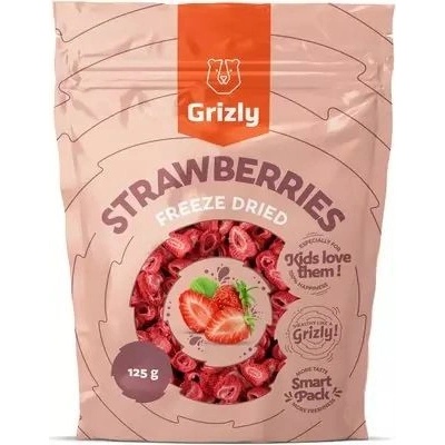 Grizly Jahody lyofilizované XXL 125 g – Sleviste.cz