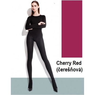 Olga 100 DEN Cherry red třešňová