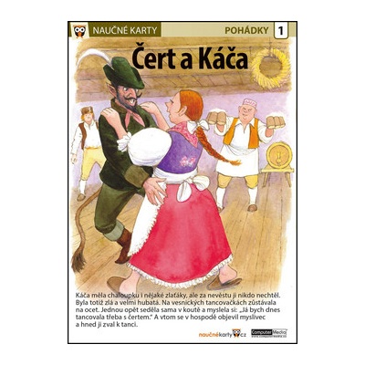 Naučné karty Čert a Káča