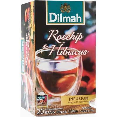 Dilmah Rosehip Hibiscus 20 x 1,5 g