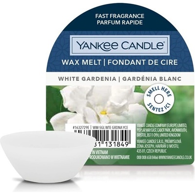 Yankee Candle White Gardenia vonný vosk do aromalampy 22 g