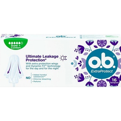 o.b. ExtraProtect Ultimate Leakage Protection Super+Comfort tampony 16 ks – Zboží Dáma