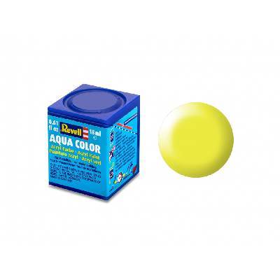 Акрилна боя Revell - Aqua Color, Копринено лимоненожълта, 18 ml (R36312)
