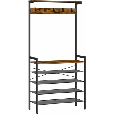 Vasagle Belino 74 cm černý/hnědý – Zbozi.Blesk.cz