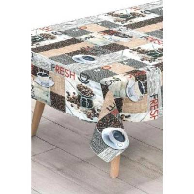Impol Trade Ubrus PVC 80A ranní káva návin 20 mx140 cm